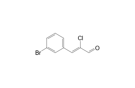 2-Propenal, 3-(3-bromophenyl)-2-chloro-