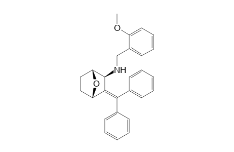 (1R,2S,4S)-2-exo-(2-Methoxybenzyl)amino-3-diphenylmethylen-7-oxabicyclo[2.2.1]heptane