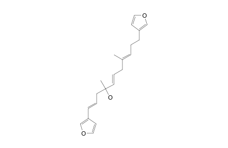 (-)-ISOTETRADEHYDROFUROSPONGIN-1