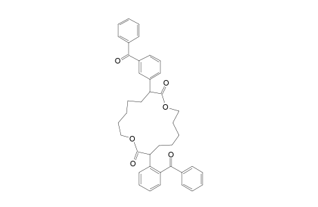 3,11-BIS-(3-BENZOYLPHENYL)-1,9-DIOXA-CYCLOHEXADECANE-2,10-DIONE