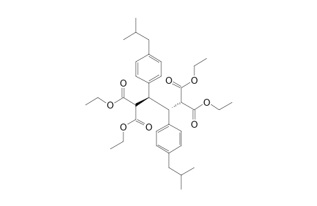 (2R,3S)-2,3-bis(4-isobutylphenyl)butane-1,1,4,4-tetracarboxylic acid tetraethyl ester