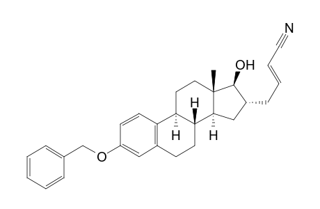 16.alpha.-(3-cyano-2-propenyl)-3-(benzyloxy)estra-1,3,5(10)trien-17.beta.-ol