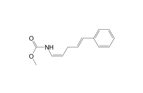 Methyl N-[(1Z,4E)-5-phenylpenta-1,4-dienyl]carbamate