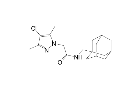 1H-Pyrazole-1-acetamide, 4-chloro-3,5-dimethyl-N-(tricyclo[3.3.1.1(3,7)]dec-1-ylmethyl)-
