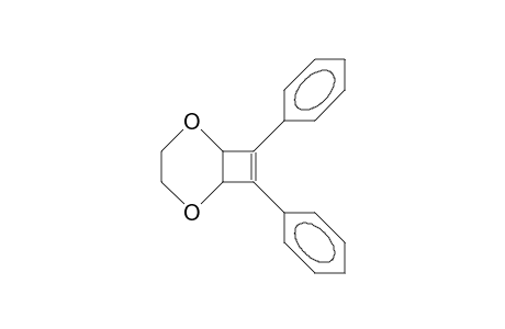 7,8-Diphenyl-2,5-dioxa-bicyclo(4.2.0)oct-7-ene
