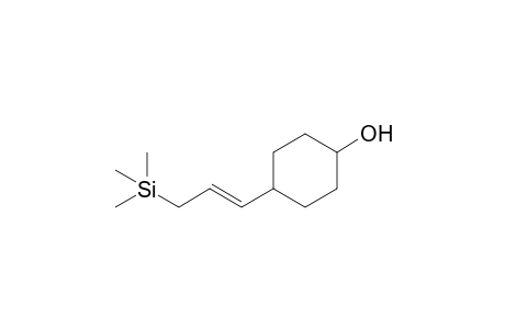 4-[3-(Trimethylsilyl)prop-1-en-1-yl]cyclohexan-1-ol
