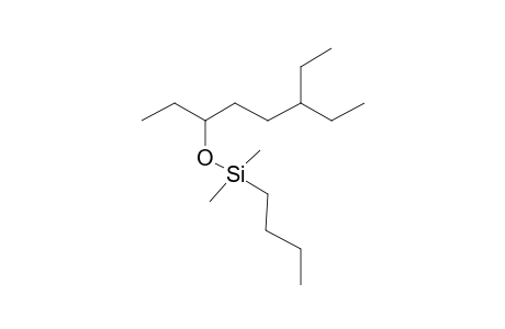 Butyl[(1,4-diethylhexyl)oxy]dimethylsilane