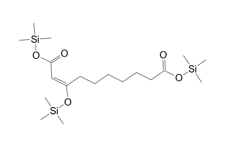 Bis(trimethylsilyl) (2Z)-3-[(trimethylsilyl)oxy]-2-decenedioate