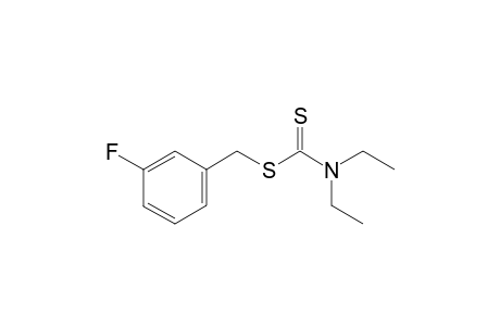 N,N-diethylcarbamodithioate (3-fluorobenzyl) ester