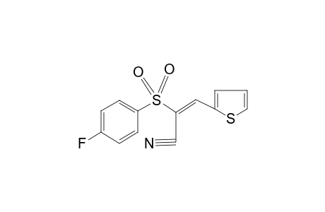 Propennitrile, 2-(4-fluorophenylsulfonyl)-3-(2-thienyl)-