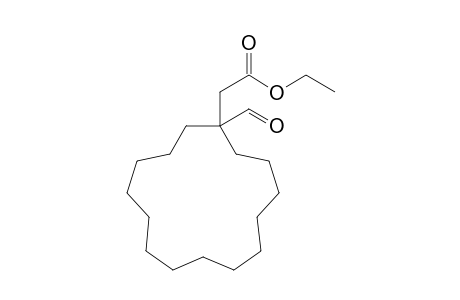 Ethyl (1-formylcyclopentadecyl)acetate