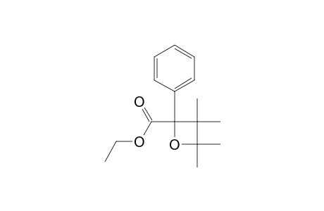 3,3,4,4-tetramethyl-2-phenyl-2-oxetanecarboxylic acid ethyl ester