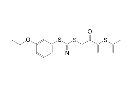 ethanone, 2-[(6-ethoxy-2-benzothiazolyl)thio]-1-(5-methyl-2-thienyl)-