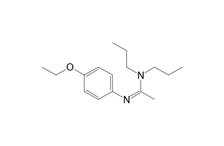 Ethanimidamide, N'-(4-ethoxyphenyl)-N,N-dipropyl-