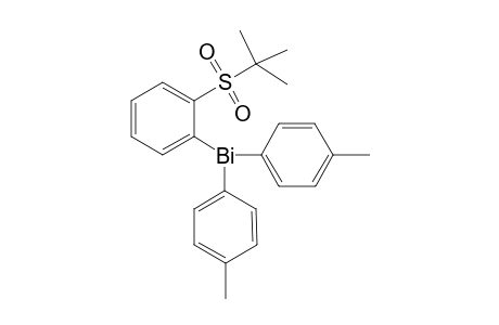 (2-tert-butylsulfonylphenyl)-bis(4-methylphenyl)bismuthane