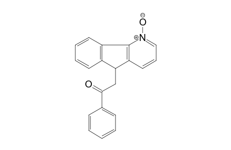 2-(1-Oxy-5H-indeno[1,2-b]pyridin-5-yl)-1-phenyl-ethanone