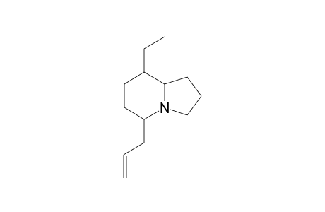 5-Ethyl-8-methylindolizidine