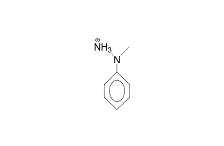 1-Methyl-1-phenyl-hydrazinium cation
