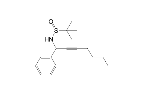 1-(N-{[(t-Butyl)sulfinyl]amino}-3-butyl-1-propyne