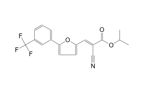 2-propenoic acid, 2-cyano-3-[5-[3-(trifluoromethyl)phenyl]-2-furanyl]-, 1-methylethyl ester, (2E)-