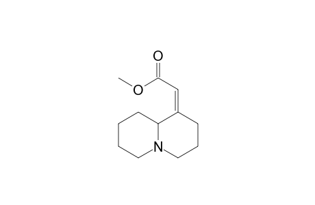 (2Z)-2-(2,3,4,6,7,8,9,9a-octahydroquinolizin-1-ylidene)acetic acid methyl ester