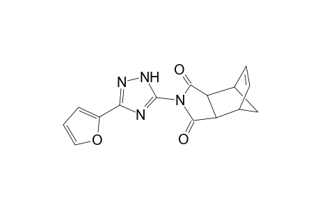 4-Azatricyclo[5.2.1.0(2,6)]dec-8-ene-3,5-dione, 4-[3-(2-furanyl)-1H-1,2,4-triazol-5-yl]-