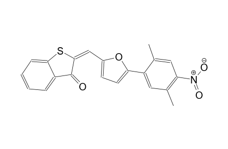 (2E)-2-{[5-(2,5-dimethyl-4-nitrophenyl)-2-furyl]methylene}-1-benzothiophen-3(2H)-one