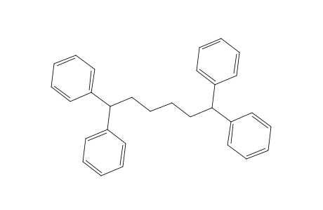 Benzene, 1,1',1'',1'''-(1,6-hexanediylidene)tetrakis-