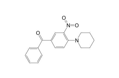 (3-nitro-4-piperidin-1-yl-phenyl)-phenyl-methanone