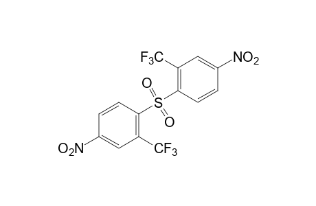 bis(4-nitro-alpha,alpha,alpha-trifluoro-o-tolyl)sulfone
