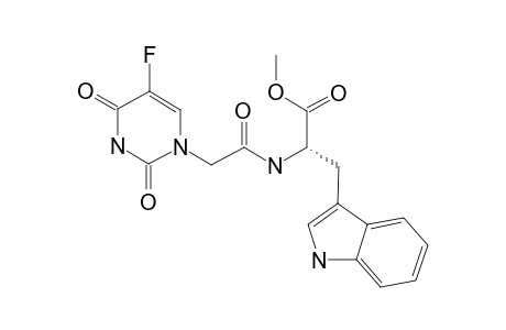 (S)-METHYL-2-[2-(5-FLUORO-2,4-DIOXO-3,4-DIHYDROPYRIMIDIN-1(2H)-YL)-ACETAMIDO]-3-(1H-INDOL-3-YL)-PROPANOATE