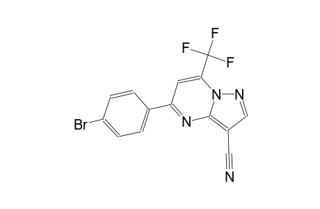 5-(4-bromophenyl)-7-(trifluoromethyl)pyrazolo[1,5-a]pyrimidine-3-carbonitrile