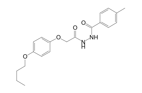 Acethydrazide, 2-(4-buthoxyphenoxy)-N2-(4-methylbenzoyl)-