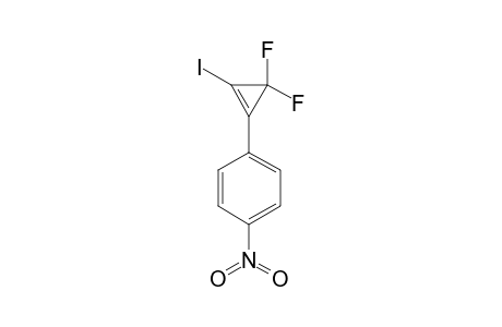 3,3-DIFLUORO-1-IODO-2-(4-NITRO-PHENYL)-CYCLOPROPENE