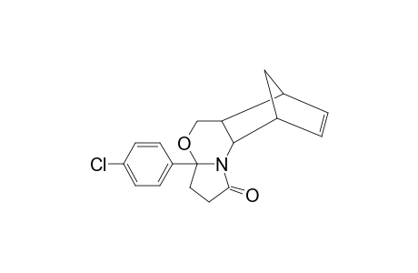 DIENDO-3A-(4-CHLOROPHENYL)-6,9-METHANO-1,2,3,3A,5,5A,6,9-OCTAHYDROPYRROLO-[1,2-A]-[3,1]-BENZOXAZIN-1-ONE