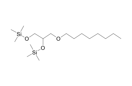 3-(Octyloxy)-1,2-propanediol, 2tms