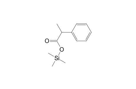 dl-.alpha.-phenylpropionic acid trimethylsilyl ester