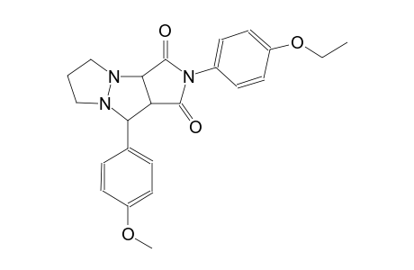 2-(4-ethoxyphenyl)-9-(4-methoxyphenyl)tetrahydro-5H-pyrazolo[1,2-a]pyrrolo[3,4-c]pyrazole-1,3(2H,3aH)-dione