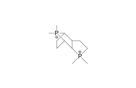 5,5,10,10-Tetramethyl-5,10-diphosphonia-tricyclo(5.2.1.0/2,6/)decane dication