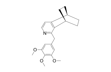 5,8-ETHANO-1-(3,4,5-TRIMETHOXYBENZYL)-5,6,7,8-TETRAHYDROISOQUINOLINE