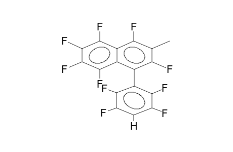 3-METHYL-1-(4-HYDROTETRAFLUOROPHENYL)PERFLUORONAPHTHALENE