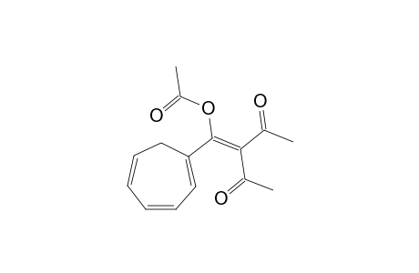 1-(1'-Acetoxy-2'-acetylbut-1'-en-3'-yl)cyclohepta-1,3,5-triene