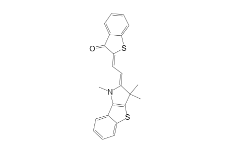 2-[2-(1,3,3-TRIMETHYL-1,3-DIHYDRO-2H-[1]-BENZOTHIENO-[3,2-B]-PYRROL-2-YLIDEN)-ETHYLIDENE]-1-BENZOTHIOPHEN-3-ONE