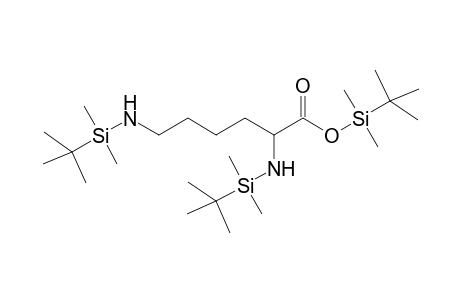 tert-Butyl(dimethyl)silyl 2,6-bis([tert-butyl(dimethyl)silyl]amino)hexanoate