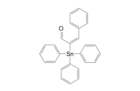 3-Phenyl-2-(triphenylstannyl)-2-propen-1-al