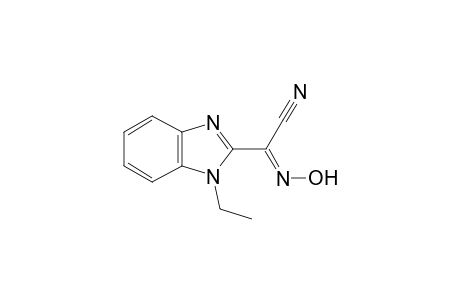 (1-ethyl-1H-benzimidazol-2-yl)(hydroxyimino)ethanenitrile