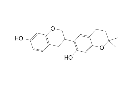 [3,6'-Bi-2H-1-benzopyran]-7,7'-diol, 3,3',4,4'-tetrahydro-2',2'-dimethyl-