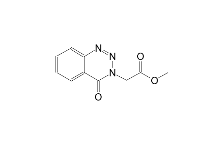 2-(4-keto-1,2,3-benzotriazin-3-yl)acetic acid methyl ester