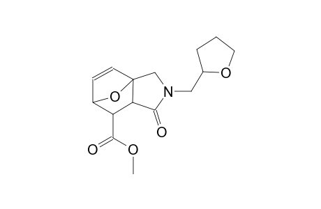 methyl 4-oxo-3-(tetrahydro-2-furanylmethyl)-10-oxa-3-azatricyclo[5.2.1.0~1,5~]dec-8-ene-6-carboxylate