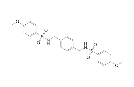 4-methoxy-N-[4-({[(4-methoxyphenyl)sulfonyl]amino}methyl)benzyl]benzenesulfonamide